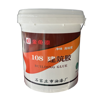 金鱼 108建筑胶 16kg/桶 桶