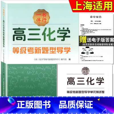 一书伴行 高三化学等级考新题型导学 [正版]一书伴行 高三化学等级考 上海等级考新题型导学 赠电子版答案 由点及面 条理