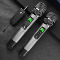 十度(ShiDu) U10万能无线麦克风 家庭影院KTV音响家用K歌手持话筒 豪华版单手持