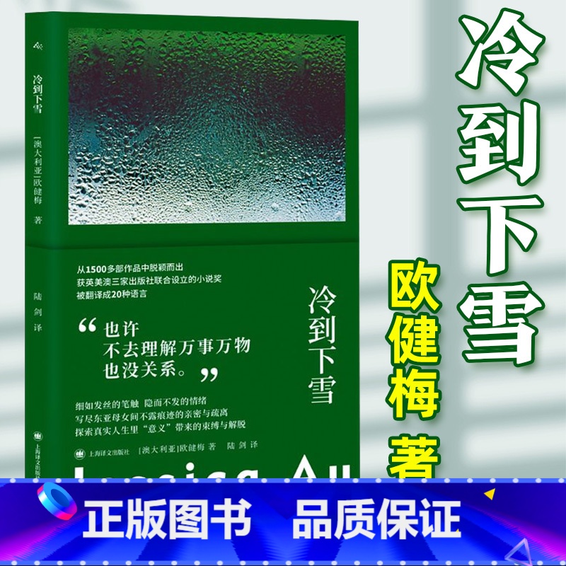 冷到下雪 [澳]欧健梅 上海译文出版社 [正版] 冷到下雪 [澳]欧健梅 陆剑 译 获英美澳三家出版社联合主办的首届小说
