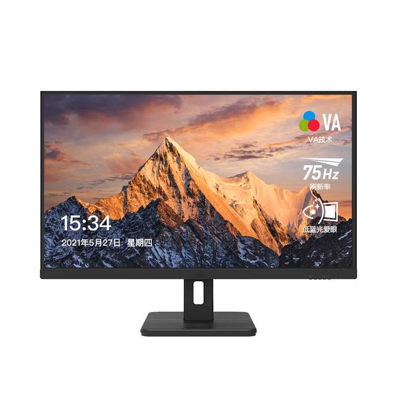 泰迪信 TDS27E12HM 27英寸高清HDMI+VGA接口低蓝光办公电脑显示屏 1 个