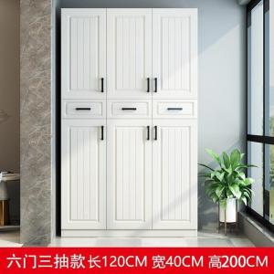 森美人阳台收纳置物柜家用实木储物柜防晒飘窗柜鞋柜大容量杂物柜子定制