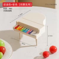 梵特钢琴家用卡通高颜值水果叉创意可爱塑料水果签套装便当签