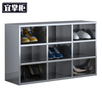 宜掌柜不锈钢员工鞋柜 9格(304)台