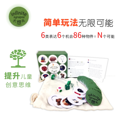 香港同行教育Metocha大想头创意逻辑思维桌游戏儿童早教学习玩具