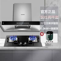 樱花(SAKURA)烟灶套装22立方大吸力欧式变频油烟机5KW大火力燃气灶TE18+BBG09[天然气]