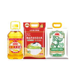 鲁花非转基因花生油5L压榨一级香醇原汁低芥酸健康营养美味厨房