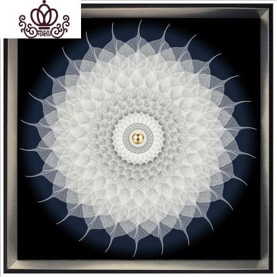 封后(FENGHOU)KS十字绣2019新款绣小件简约花卉客厅玄关菩提树叶小2020送鹤剪-HH0861图片珍珠