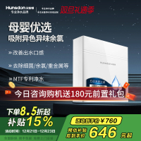 汉斯顿/Hunsdon[国家补贴]净水器家用厨房自来水过滤器厨下式无桶大流量净水机320EY 120L/H不用电无废水