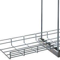 中锦科技 网络桥架 开放式弱电综合布线槽 [304不锈钢]600×100×5mm(宽×高×丝径)米