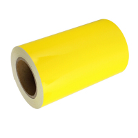 旭添 XT-37 220mm*20m PVC标签胶贴 (计价单位:卷) 黄色