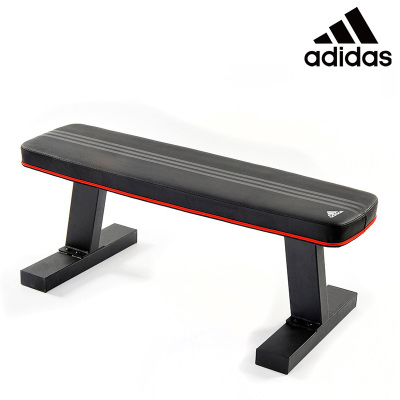 阿迪达斯（adidas）哑铃凳仰卧起坐卧推凳腹肌训练平板凳家用健身器材ADBE-10232黑色