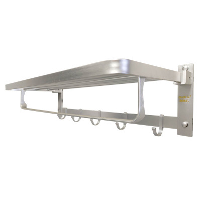 金迪乐浴室置物架壁挂毛巾架子活动浴巾架60*22*16cm/组