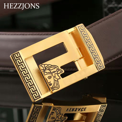 赫泽琼斯HEZZJONS皮带男真牛皮腰带时尚个性百搭真皮裤腰带青年休闲裤皮带