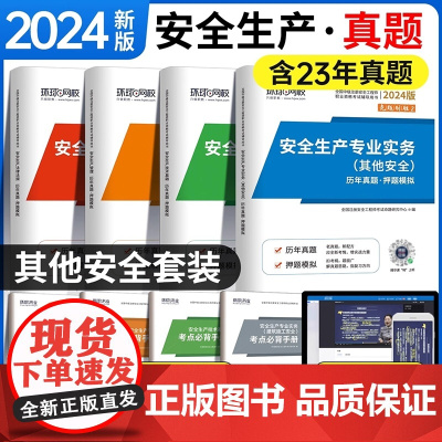 2024注册安全工程师[其他安全]试卷套装 全4册