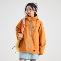 Jeep吉普多巴胺冲锋衣情侣款春秋2025新款宽松户外登山服夹克外套