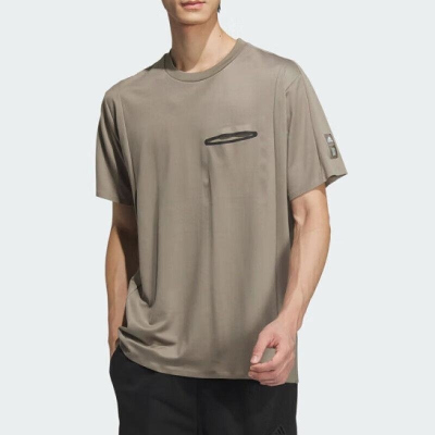 adidas/阿迪达斯男装 新款运动简约百搭休闲圆领短袖T恤JI8699 C