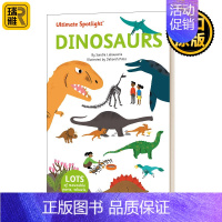 [正版]恐龙 立体翻翻书 Twirl Ultimate Spotlight Dinosaurs 恐龙知识 STEM启蒙儿