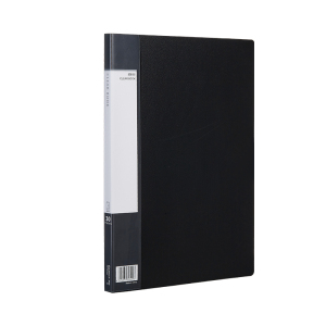 齐心 PF30AK A4 30袋 超省钱资料册 黑