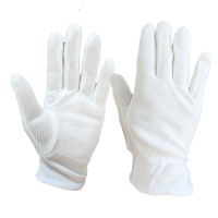 路吉通 汗布胶点手套 均码 双