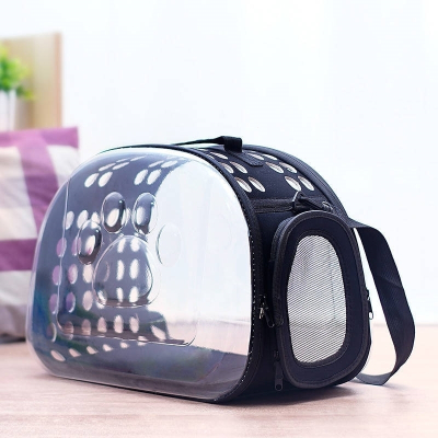 宠物包泰迪狗狗外出便携透明猫包法耐(FANAI)背包可折叠透气斜挎手提防水猫笼