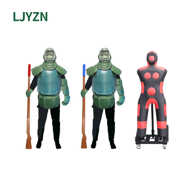 LJYZN-C1702智能电子测试刺杀考评对抗器材刺杀训练智能双手持长管感应设备对抗锻炼系统器材刺杀训练人型靶