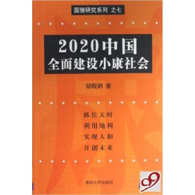 正版新书]2020中国全面建设小康社会/国情研究系列胡鞍钢9787302