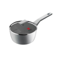 三禾奶锅18cm陶瓷不粘锅家用小锅煮面锅黛青蓝LN18U4