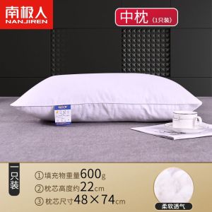 枕头枕芯一对装酒店家用颈椎枕成人单人学生宿舍枕头套装