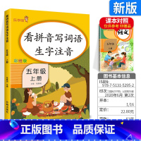 [五上]看拼音写词语 小学一年级 [正版]看拼音写词语一年级下册 二六年级四五三年级上下册拼音练习册人教版语文默写看图写