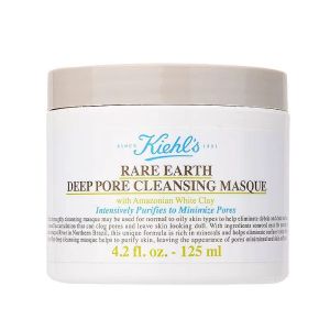 Kiehl's/科颜氏亚马逊深层清洁白泥面膜缩小毛孔改善黑头 提亮肤色白泥净致泥膜深层清洁 125ml 科颜氏白泥面膜125ml