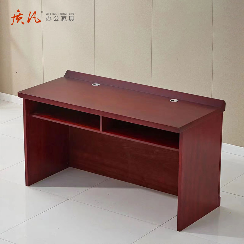 质凡实木会议长条桌小型会议室桌椅条形桌 定制桌 2250*500*780mm