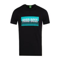 HUGO BOSS纯棉徽标短袖T恤透气舒适百搭夏季男装
