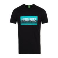 HUGO BOSS纯棉徽标短袖T恤透气舒适百搭夏季男装