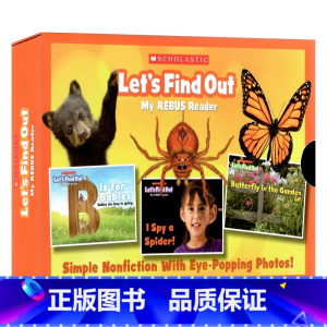 [正版]科学指南全集1共24册盒装英文原版绘本Lets Find Out My Rebus Readers学乐小分级自