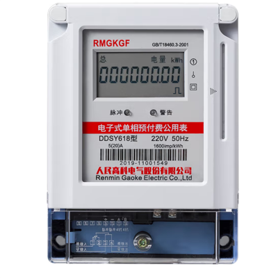 大华单相预付电表40A