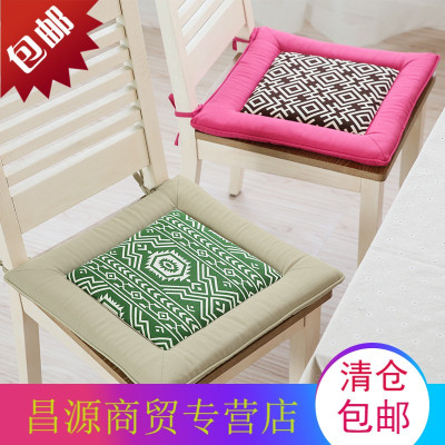 日式布艺椅垫坐垫学生教室办公室坐垫透气地板椅子凳子坐垫屁股垫
