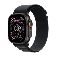 MF0W4CH/B Apple Watch Ultra3 蜂窝 49毫米黑色钛金属表壳 黑色高山回环式表带-M