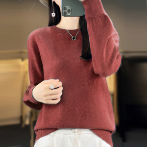 秋冬打底衫女外穿毛衣女长袖大码女装内搭上衣安迪绒针织衫薄