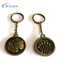 酷美智悦 长春航展纪念品钥匙扣 重金属头盔 个