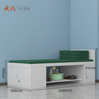 质凡 宿舍单人床B款(标准加厚款)/ZF-DRC004/2000*900*500mm