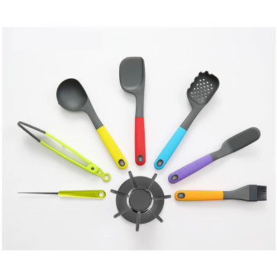 摩飞 硅胶厨具套装 MR1032 七件套 (灰色+彩色)