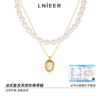 天然淡水珍珠项链女小众轻奢2025年新款潮设计感锁骨链高级感颈链送女朋友老婆情人节七夕生日礼物
