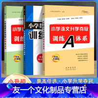 训练A体系 语数英(3本) 小学升初中 [友一个正版]2022小升初衔接训练A体系 小学语文数学英语升学夺冠六年级下册专