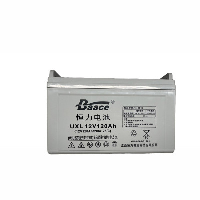 BAACE恒力铅酸蓄电池UXL12V120Ah(含配件卸货)块