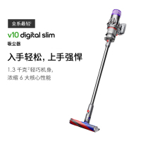 戴森(DYSON) V10 Digital Slim 无绳吸尘器[2023铁镍色]手持无线吸尘器 除螨 宠物 家庭适用