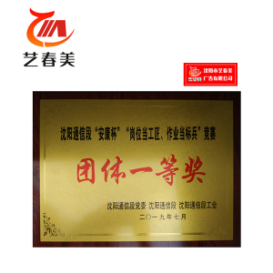 艺春美 奖牌 400*600mm 计价单位:个