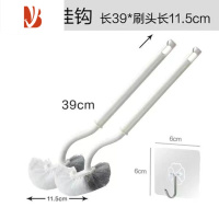 三维工匠马桶刷套装长柄卫生间清洁蹲坑无死角软毛家用壁挂蹲便器厕所刷子