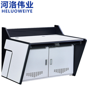 河洛伟业监控操作台 双联张