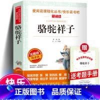 骆驼祥子+考题册 [正版]骆驼祥子 原著老舍 无障碍精读名师导读版 青少年语文阅读 小学生五年级六年级七年级阅读课外书6